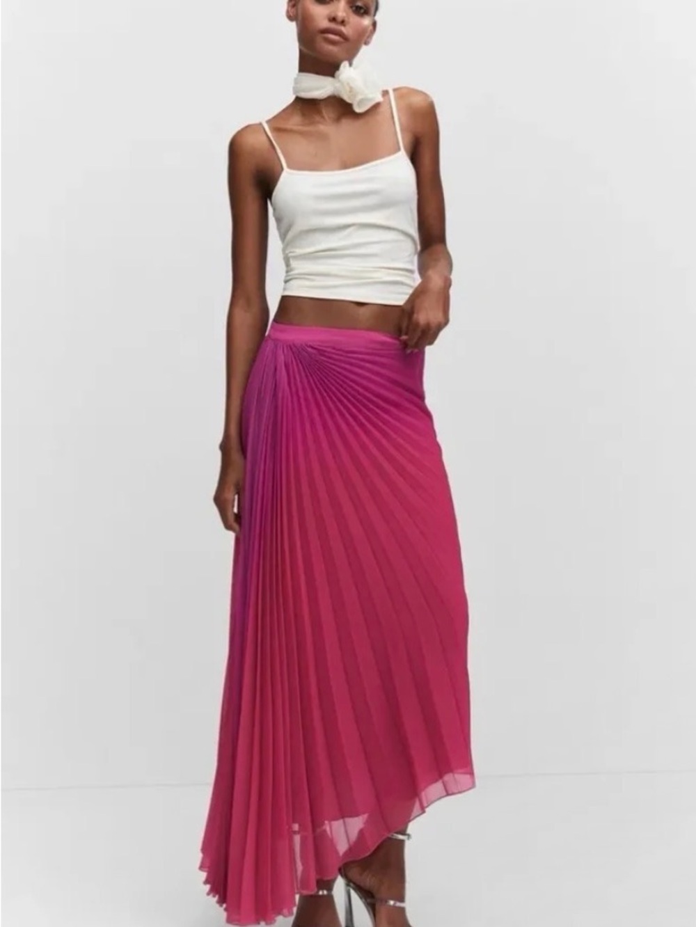Mango Sunset Maxi Skirt!!🩷💜